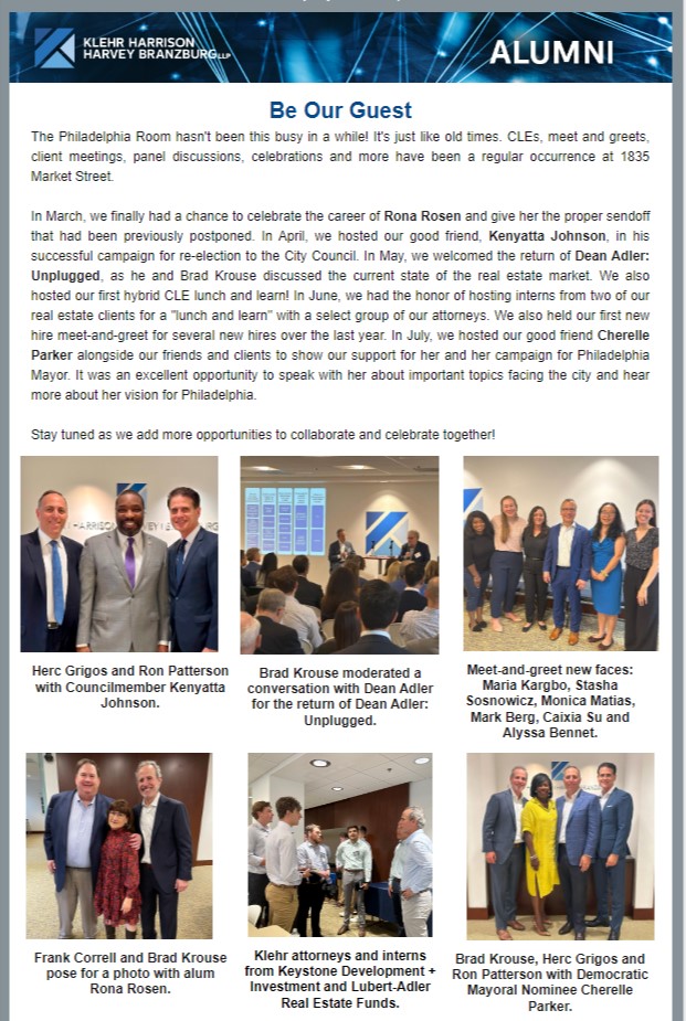 KHHB Alumni Newsletter Issue #9
